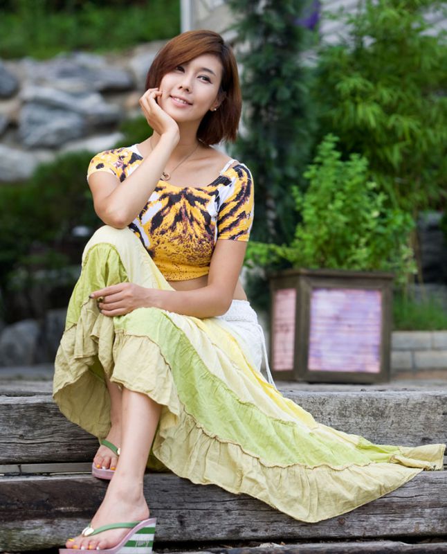 韩国豹纹美女性感写真