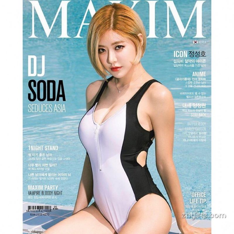 韩国人气美女DJ Soda(黄素熙)私拍写真图片