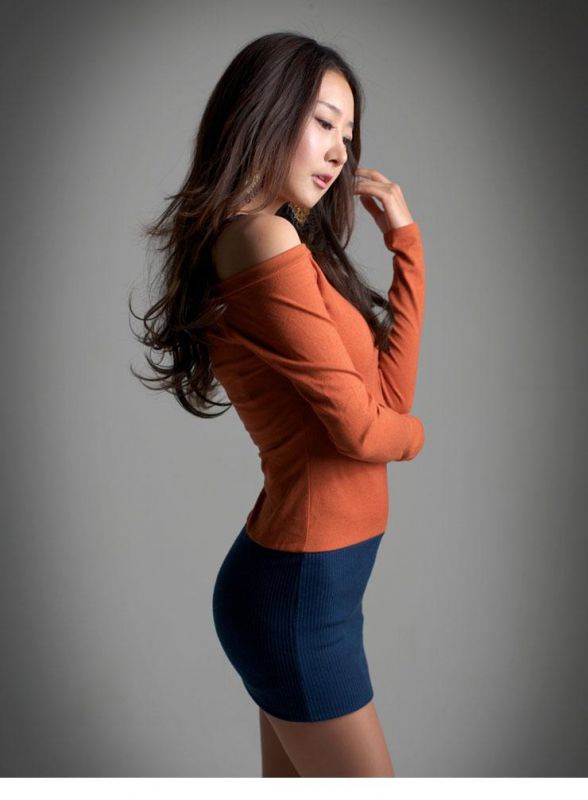 韩国美女教师朴贤善高跟长腿摄影写真