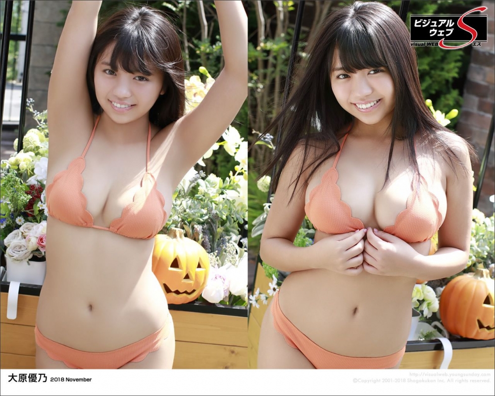 日本素人美女户外比基尼爆乳深沟大胆人体艺术写真